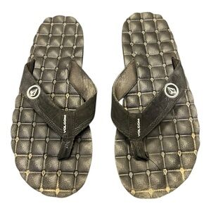 🩴 Volcom Men's Cushioned Flip Flops Sandals |‎ Size 12